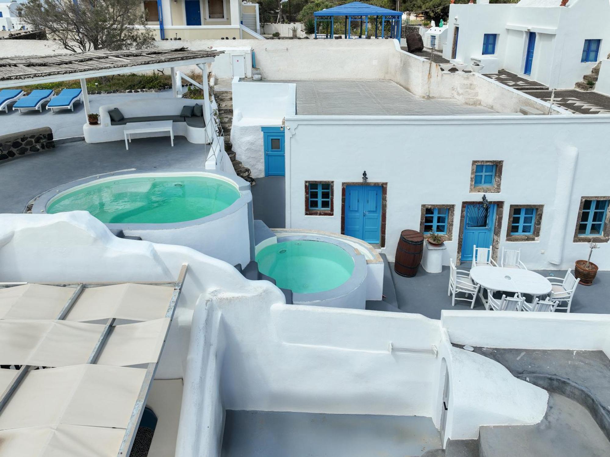 Simantiri Private Villa Megalochori  Zewnętrze zdjęcie